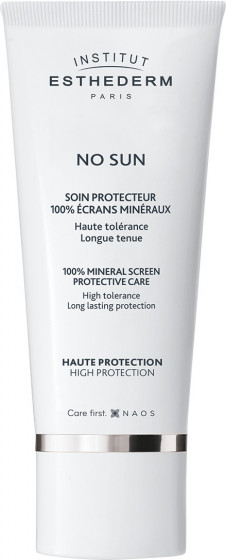 Institut Esthederm No Sun 100% Mineral Screen Protective Care - Защитный крем для лица