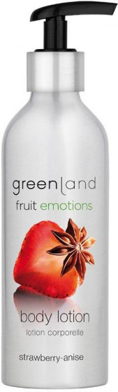 Greenland Fruit Emotions Body Lotion Strawberry-Anise With Pump - Лосьон для тела с помпой "Клубника-анис"