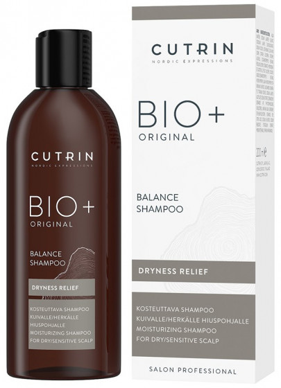 Cutrin Bio+ Original Balance Shampoo - Оригинальный балансирующий шампунь - 1