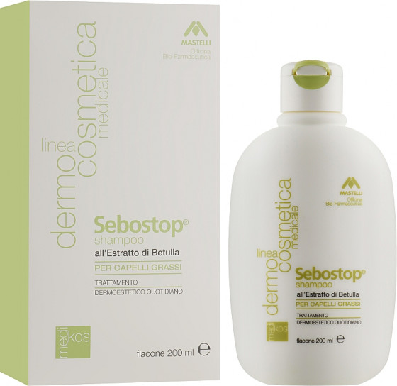 Mastelli Sebostop Shampoo for Greasy Hair - Шампунь для жирных волос