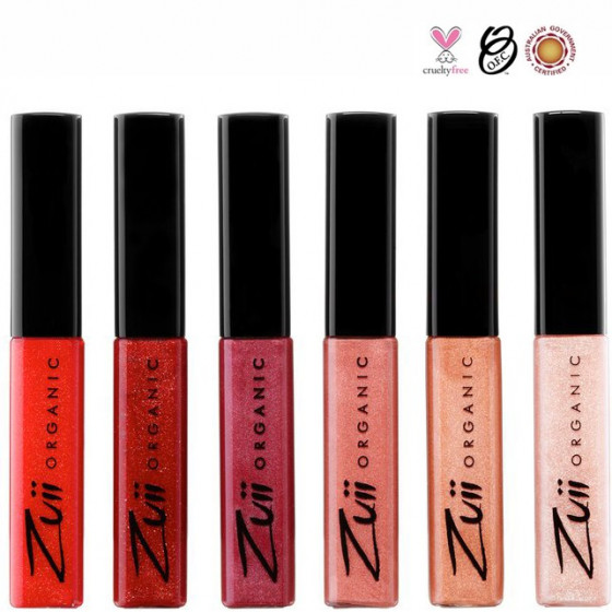 Zuii Organic Flora Lip Tint - Блеск для губ (Гибискус) - 1