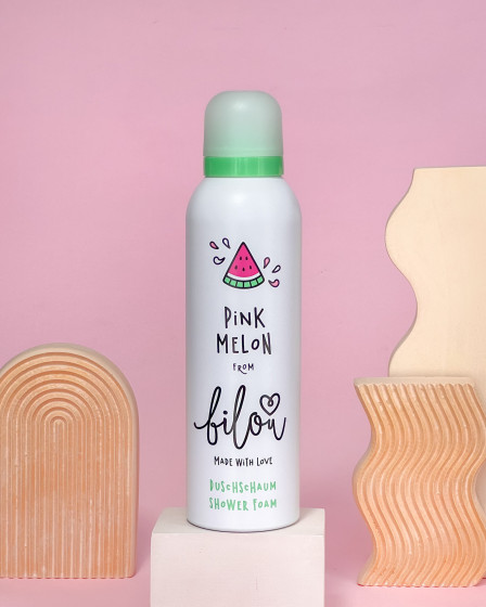 Bilou Pink Melon Shower Foam - Пенка для душа - 1