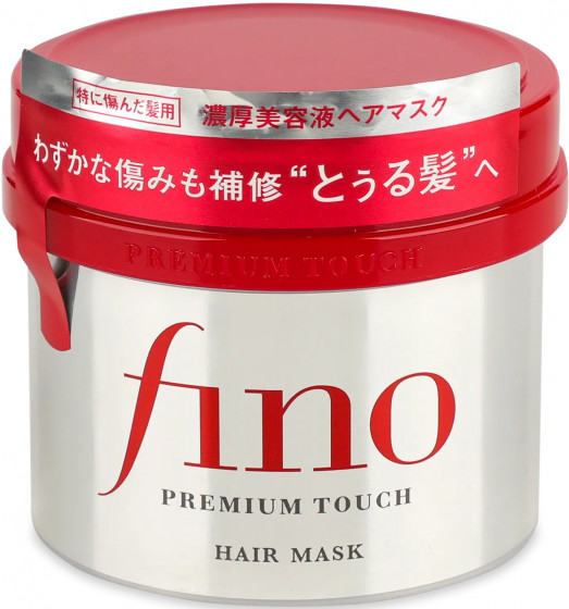 Shiseido Fino Premium Touch Hair Mask - Восстанавливающая питательная маска для волос с маточным молочком