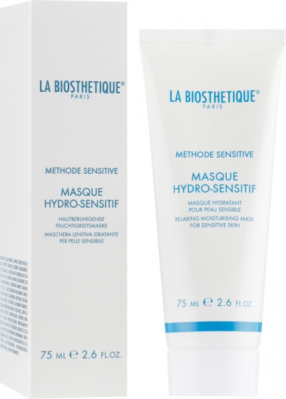 La Biosthetique Methode Sensitive Masque Hydro Sensitif - Успокаивающая увлажняющая маска для очень чувствительной раздраженной кожи