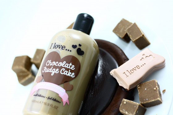 I Love Chocolate Fudge Cake Bath & Shower Creme - Крем для ванны и душа "Шоколадное пирожное" - 1