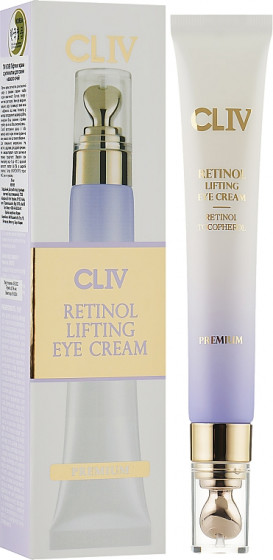 CLIV Retinol Lifting Eye Cream Premium - Лифтинг крем с ретинолом для зоны вокруг глаз - 1