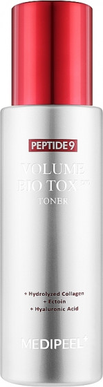 Medi Peel Peptide 9 Volume Bio Tox Toner Pro - Омолаживающий тонер для лица с пептидами