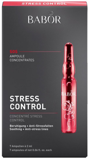 Babor Stress Control Ampoule Concentrates - Ампулы "Контроль Стресса"