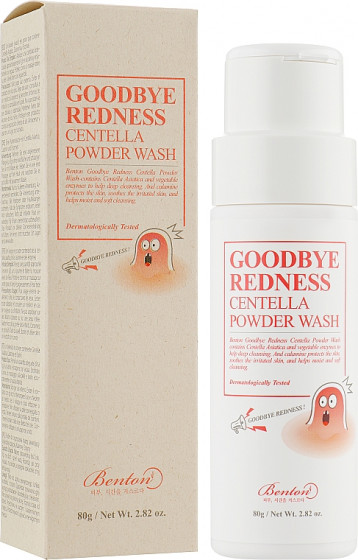 Benton Goodbye Redness Centella Powder Wash - Энзимная пудра для умывания с центеллой - 1