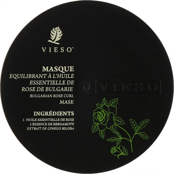 Vieso Bulgarian Rose Curl Mask - Маска для вьющихся волос с маслом болгарской розы