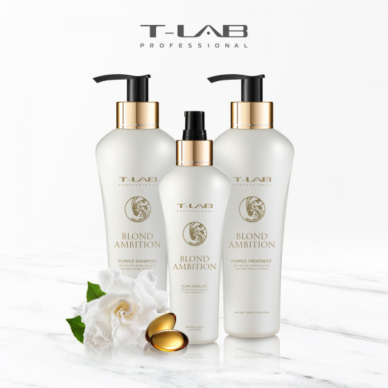 T-LAB Professional Blond Ambition Elixir Absolute - Эликсир для светлых и осветленных волос - 3