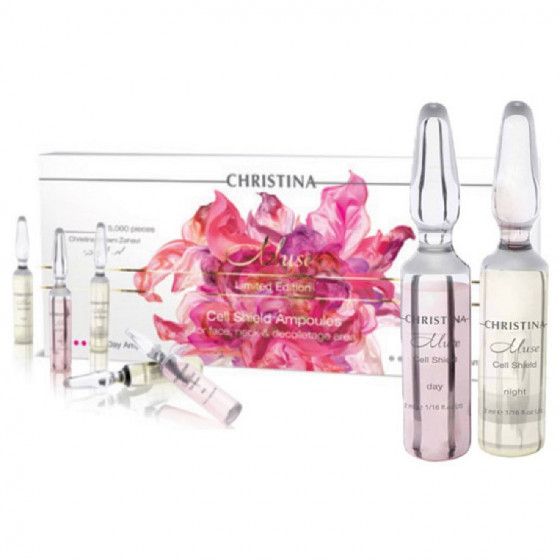 Christina Muse Cell Shield Ampoules Kit - Набор ампул дневных и ночных сывороток для кожи