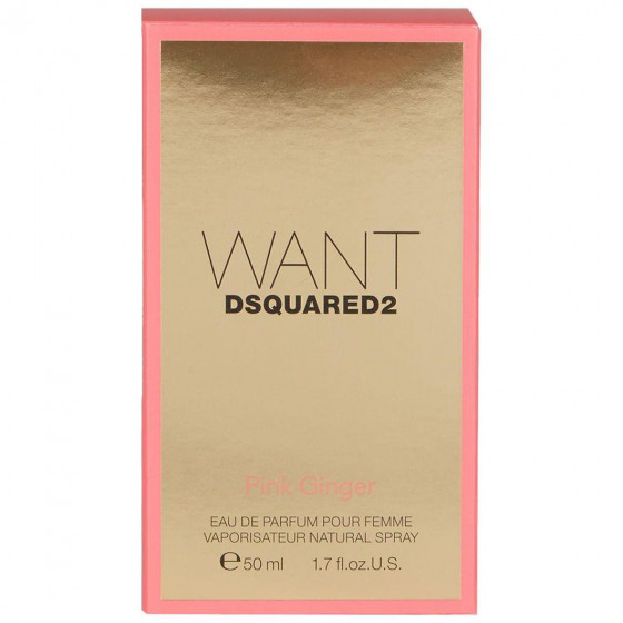 Dsquared2 Want Pink Ginger - Парфюмированная вода - 3