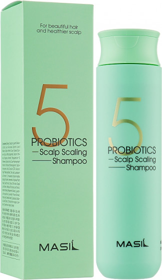 Masil 5 Probiotics Scalp Scaling Shampoo - Шампунь для глубокого очищения кожи головы с пробиотиками