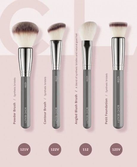 Paese Boho Beauty Angled Blush Brush №112 - Кисть для румян и контуринга - 3