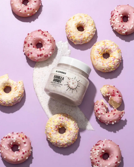 Mr.Scrubber Vanila Donut Creamy Hands & Body Scrub - Крем-скраб для рук и тела с ароматом ванильного пончика - 1