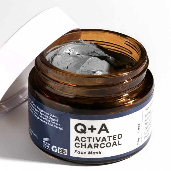 Q+A Activated Charcoal Face Mask - Маска для лица с активированным углем - 2