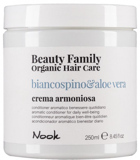 Nook Beauty Family Organic biancospino&aloe vera Conditioner - Кондиционер для чувствительной кожи головы