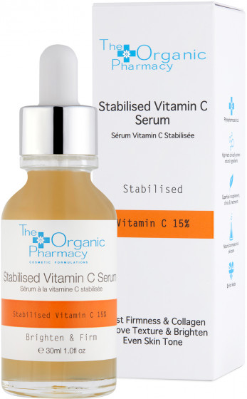 The Organic Pharmacy Stabilized Vitamin C Serum - Сыворотка со стабилизированным витамином С для сияния и молодости кожи - 1