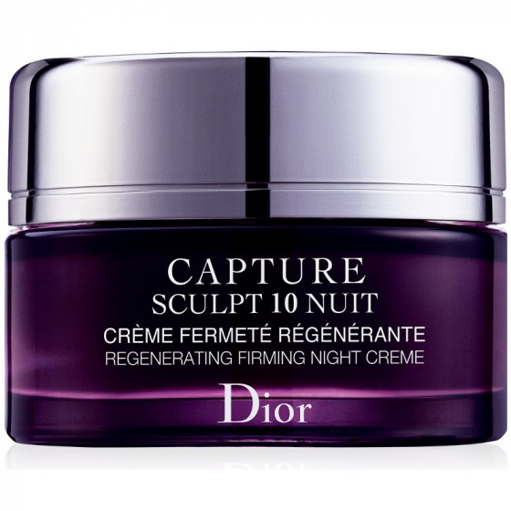 Christian Dior Capture Sculpt 10 Nuit - Ночной восстанавливающий крем для лица и шеи