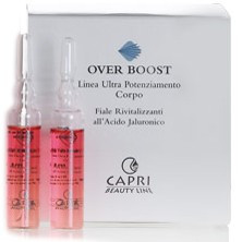 Capri Beauty Line Over Boost Hyaluronic Acid Revitalizing Phials - Ампульный концентрат гиалуроновой кислоты для тела