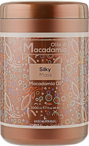 Kleral System Olio Di Macadamia Silky Mask - Маска-шелк с маслом макадамии