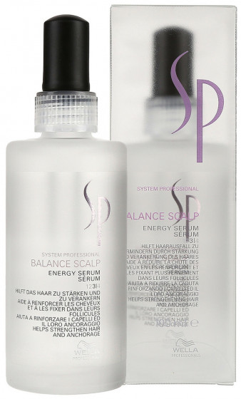 Wella Professionals SP Balance Scalp Energy Serum - Энергетическая сыворотка против выпадения волос - 2