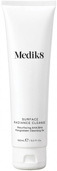 Medik8 Surface Radiance Cleanse - Очищающий гель для лица с AHA и BHA кислотами