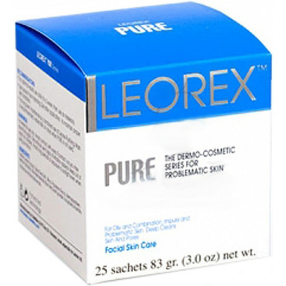 Leorex Pure Mask - Гипоаллергенная нано-маска для очищения кожи