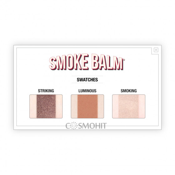 TheBalm Smoke Balm Vol. 4 Foiled Eyeshadow Palette - Палетка теней - 1