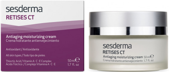 Sesderma Retises Anti-Aging Moisturizing Cream Ct - Антивозрастной увлажняющий крем против морщин - 1