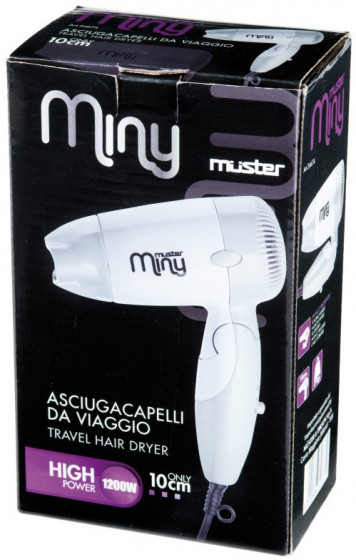 Dikson Muster Travel Hair Dryer - Мини-фен для волос - 3