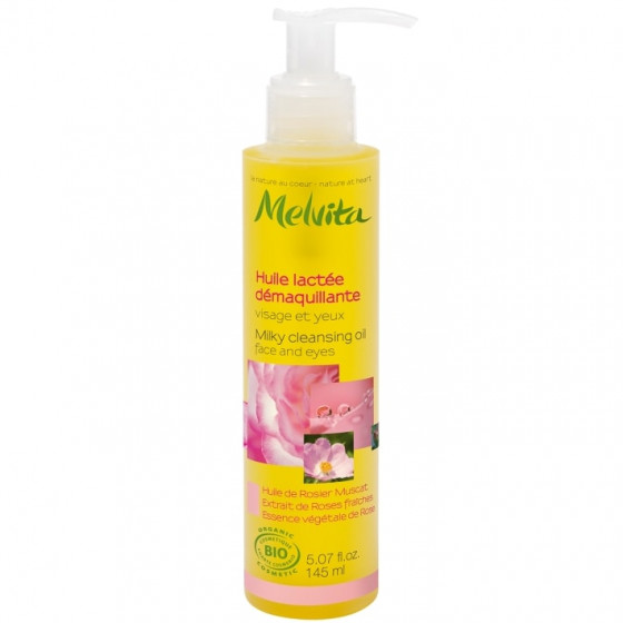 Melvita Nectar De Rose Milky Cleansing Oil - Масло для снятия макияжа "Розовый нектар"