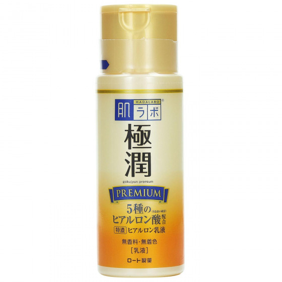 Hada Labo gokujyun premium hyaluronic acid milk - Премиум гиалуроновое молочко 