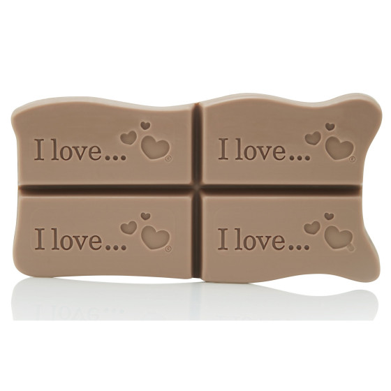 I Love Chocolate Fudge Cake Smash Bar Soap - Мыло "Шоколадное пирожное" - 3