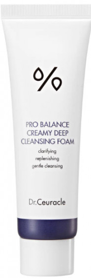 Dr.Ceuracle Pro Balance Creamy Deep Cleansing Foam - Кремовая пенка для умывания с пробиотиками