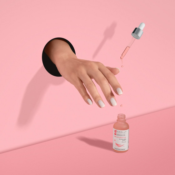 Shelly Oil & Cuticle Oil with Strawberry Extract and Vitamin E - Масло для ногтей и кутикулы с экстрактом земляники и витамином Е - 1
