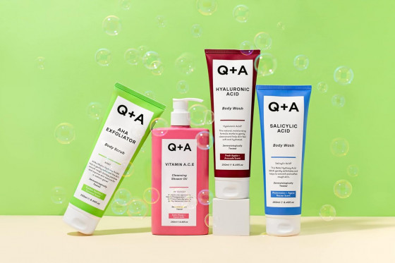 Q+A Hyaluronic Acid Body Wash - Очищающий гель для тела с гиалуроновой кислотой - 8