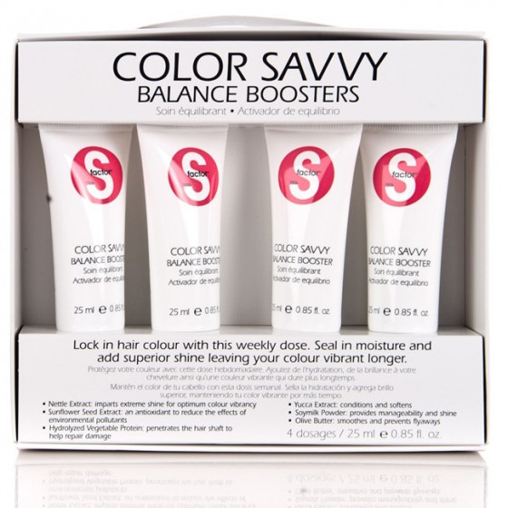 Tigi S-factor Color Savvy Balance Booster - Восстановитель баланса