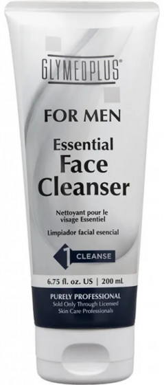 GlyMed For Men Essential Face Cleanser - Очищающее средство для лица