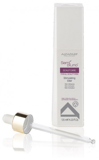 Alfaparf Milano Semi Di Lino Scalp Care Stimulating Elisir - Эликсир для стимуляции роста волос - 3