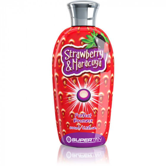 SuperTan Super Sensations Strawberry & Maracuya - Увлажняющий бронзатор для загара в солярии