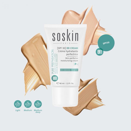 Soskin BB Cream Skin-Perfector Moisturizing Cream - BB-крем для лица с тоном - 3