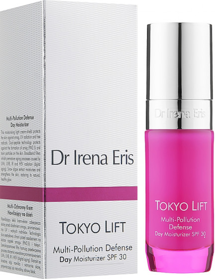 Dr. Irena Eris Tokyo Lift Multi-Pollution Defense Day Moisturizer SPF 30 - Дневной увлажняющий крем для лица SPF 30 - 1