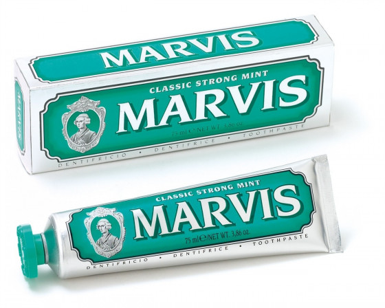  Marvis Classic Strong Mint - Зубная паста "Классическая Насыщенная Мята" - 2