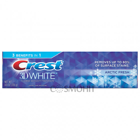 Crest 3D White Arctic Fresh Icy Cool Mint - Отбеливающая зубная паста 