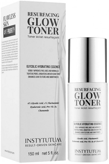 Instytutum Resurfacing Glow Toner - Тонер с гликолевой кислотой - 1