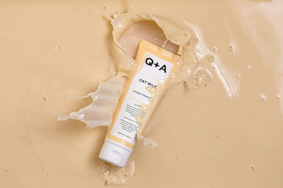 Q+A Oat Milk Cream Cleanser - Очищающее средство с овсяным молочком - 2