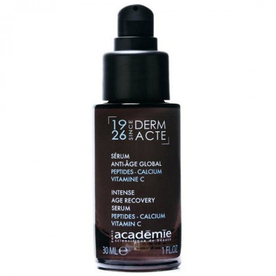 Academie Derm Acte Intense Age Recovery Serum Peptides-Calcium Vitamin C - Интенсивная омолаживающая сыворотка