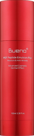 Bueno MGF Peptide Emulsion Plus - Регенерирующая эмульсия для лица с факторами роста MGF и пептидами